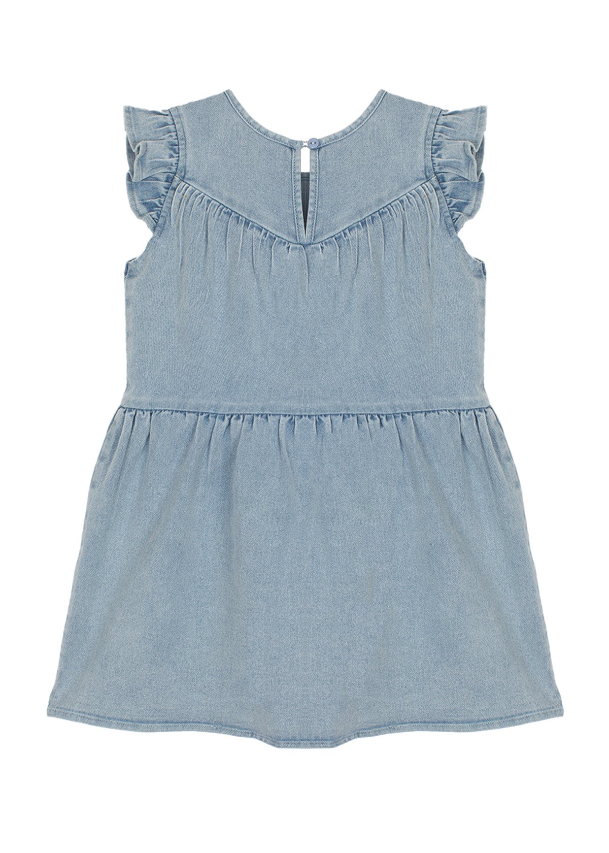 SUNSET FIELDS DENIM DRESS