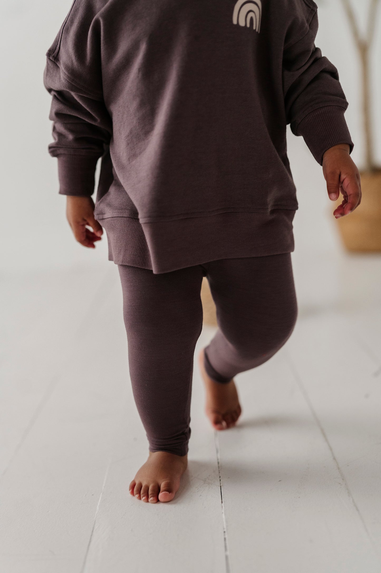 BASIC LEGGINGS-PLUM