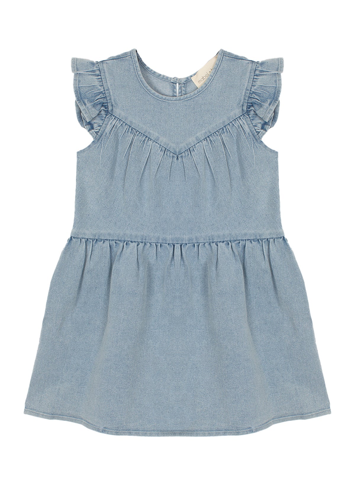 SUNSET FIELDS DENIM DRESS