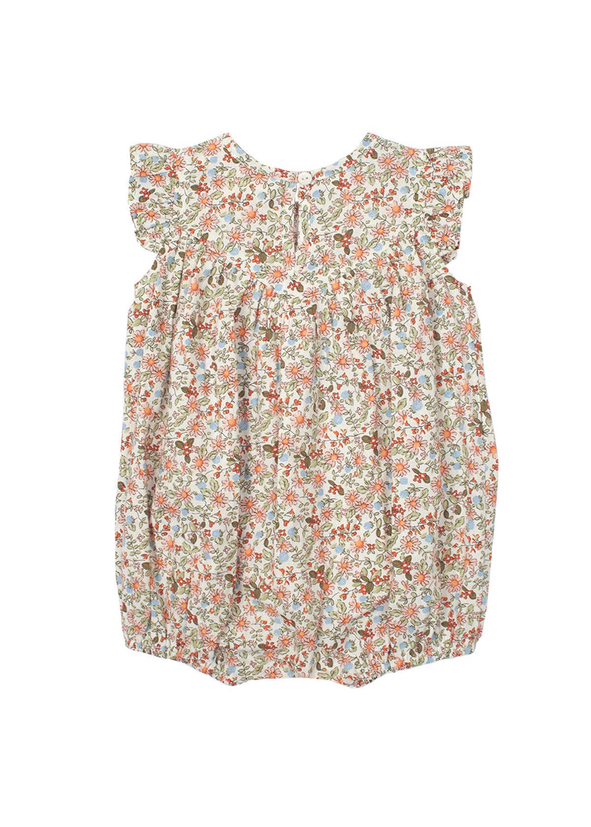 SUNSET FIELDS FLORAL ROMPER