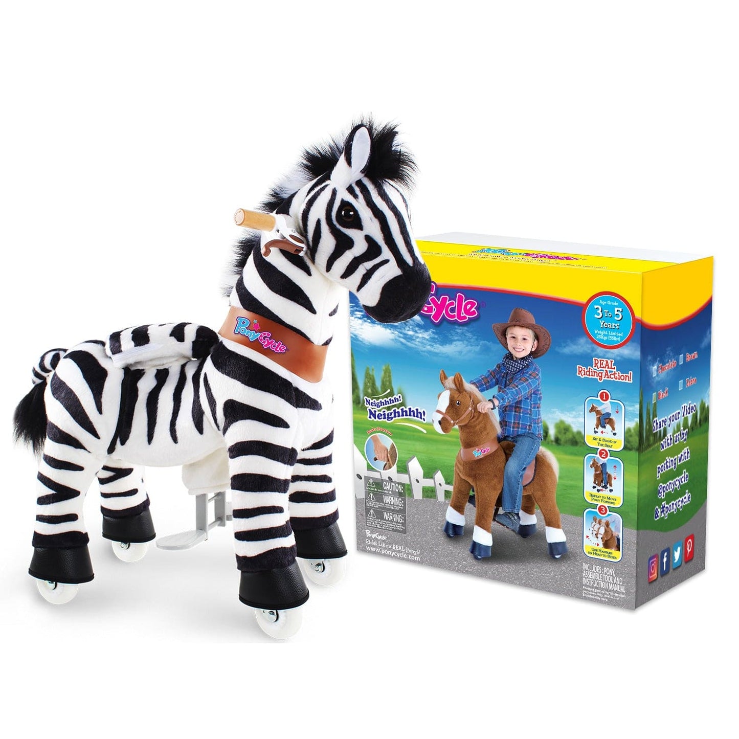Model U Zebra toy Age 3-4