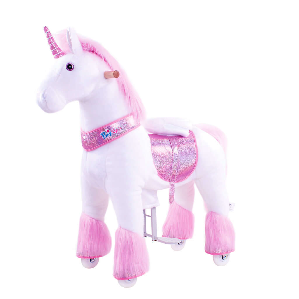 Model U Ride-On Unicorn Age 4-7 Pink