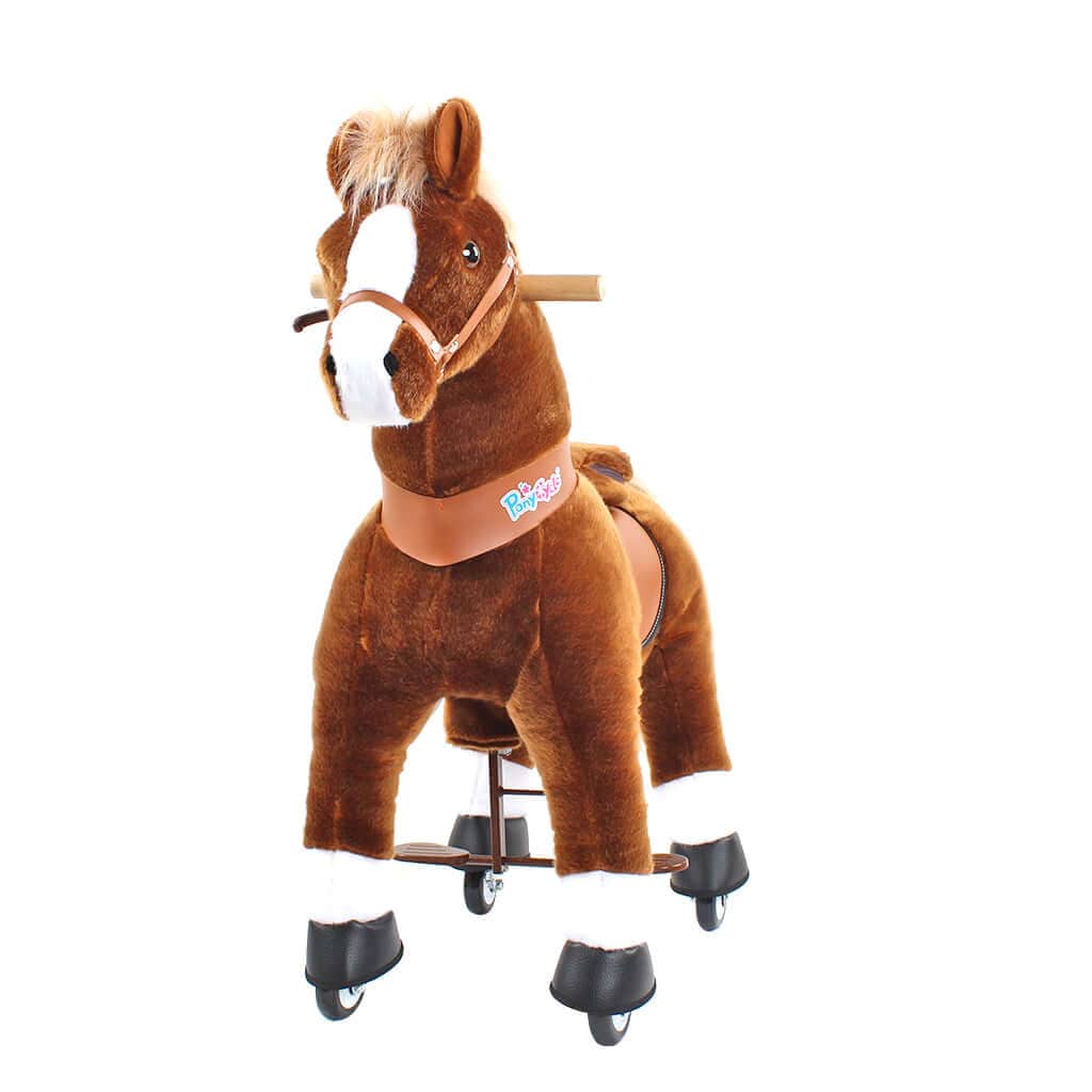 Model U Ride‑On Pony Toy Riding Horse Age 4‑7 Brown