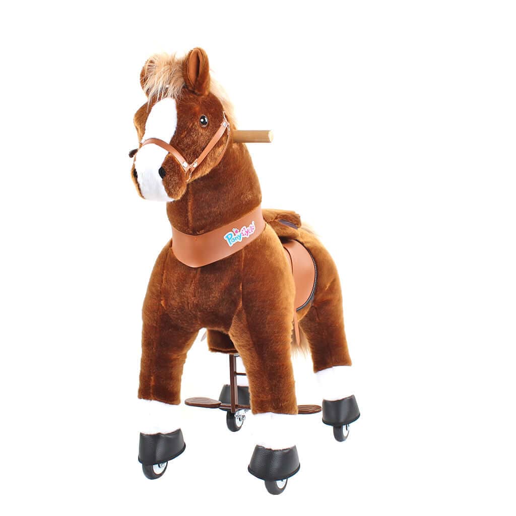 Model U Ride‑On Pony Toy Riding Horse Age 4‑7 Brown