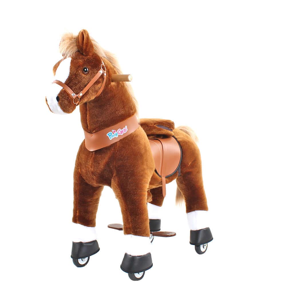 Model U Ride‑On Pony Toy Riding Horse Age 4‑7 Brown