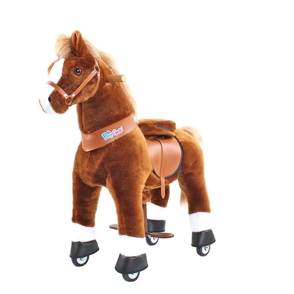 Model U Ride‑On Pony Toy Riding Horse Age 4‑7 Brown