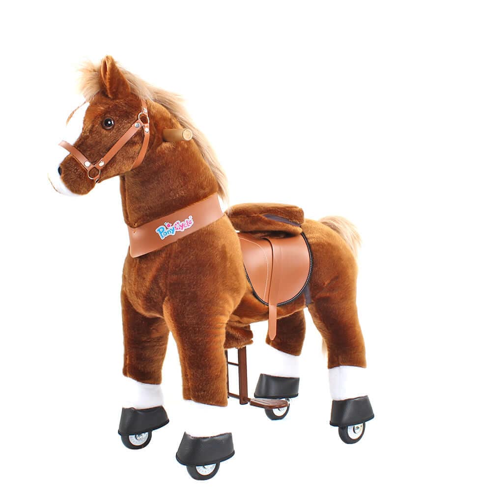 Model U Ride‑On Pony Toy Riding Horse Age 4‑7 Brown