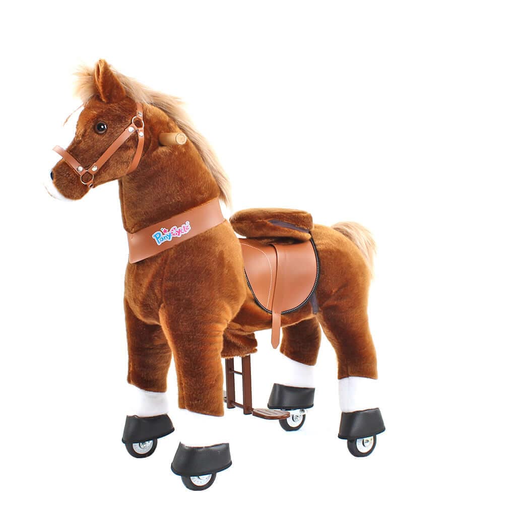 Model U Ride‑On Pony Toy Riding Horse Age 4‑7 Brown