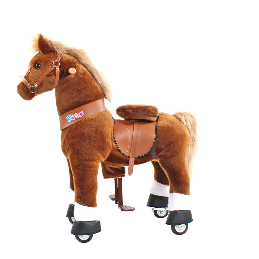 Model U Ride‑On Pony Toy Riding Horse Age 4‑7 Brown