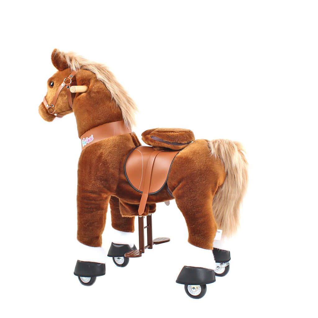 Model U Ride‑On Pony Toy Riding Horse Age 4‑7 Brown