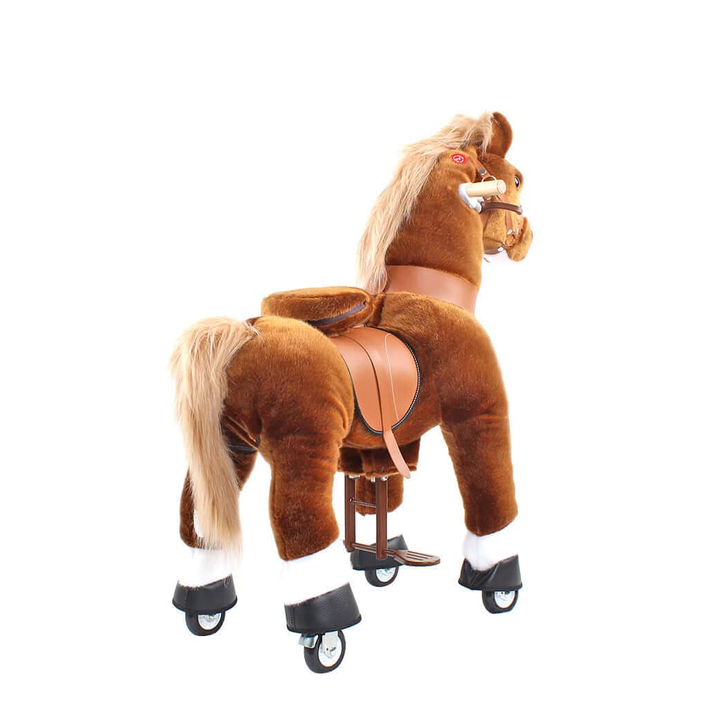 Model U Ride‑On Pony Toy Riding Horse Age 4‑7 Brown