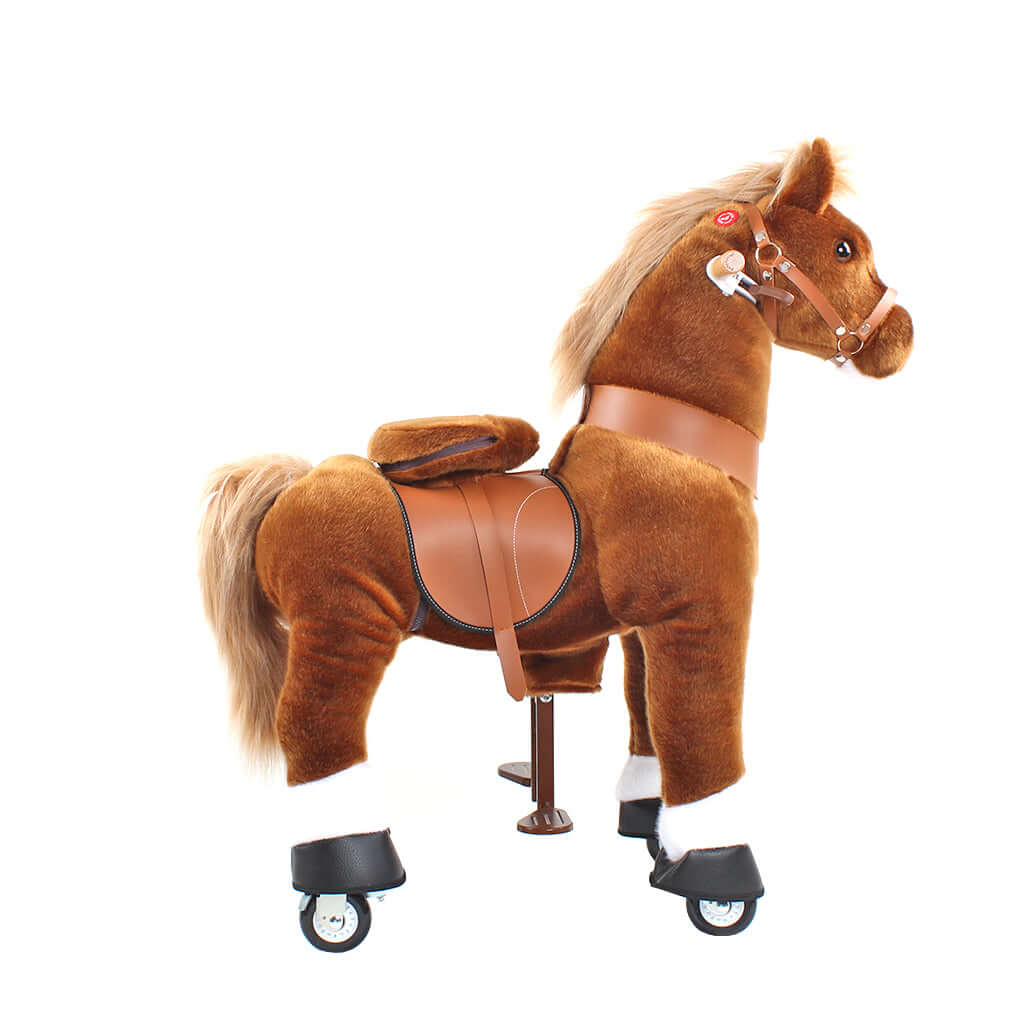 Model U Ride‑On Pony Toy Riding Horse Age 4‑7 Brown