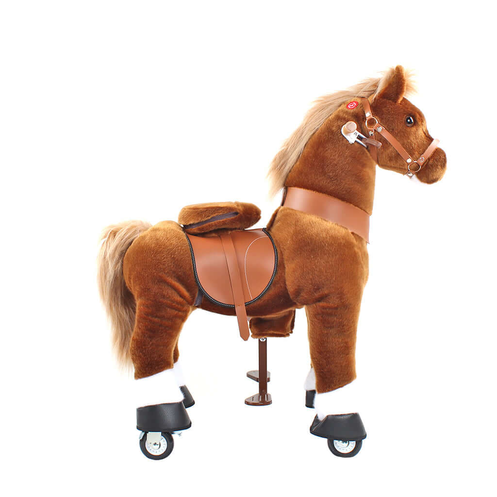 Model U Ride‑On Pony Toy Riding Horse Age 4‑7 Brown