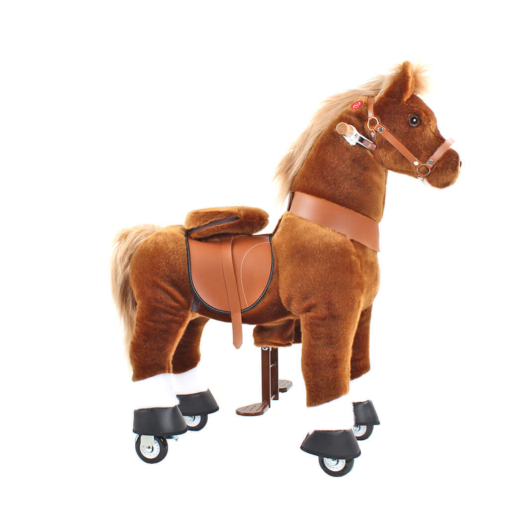 Model U Ride‑On Pony Toy Riding Horse Age 4‑7 Brown