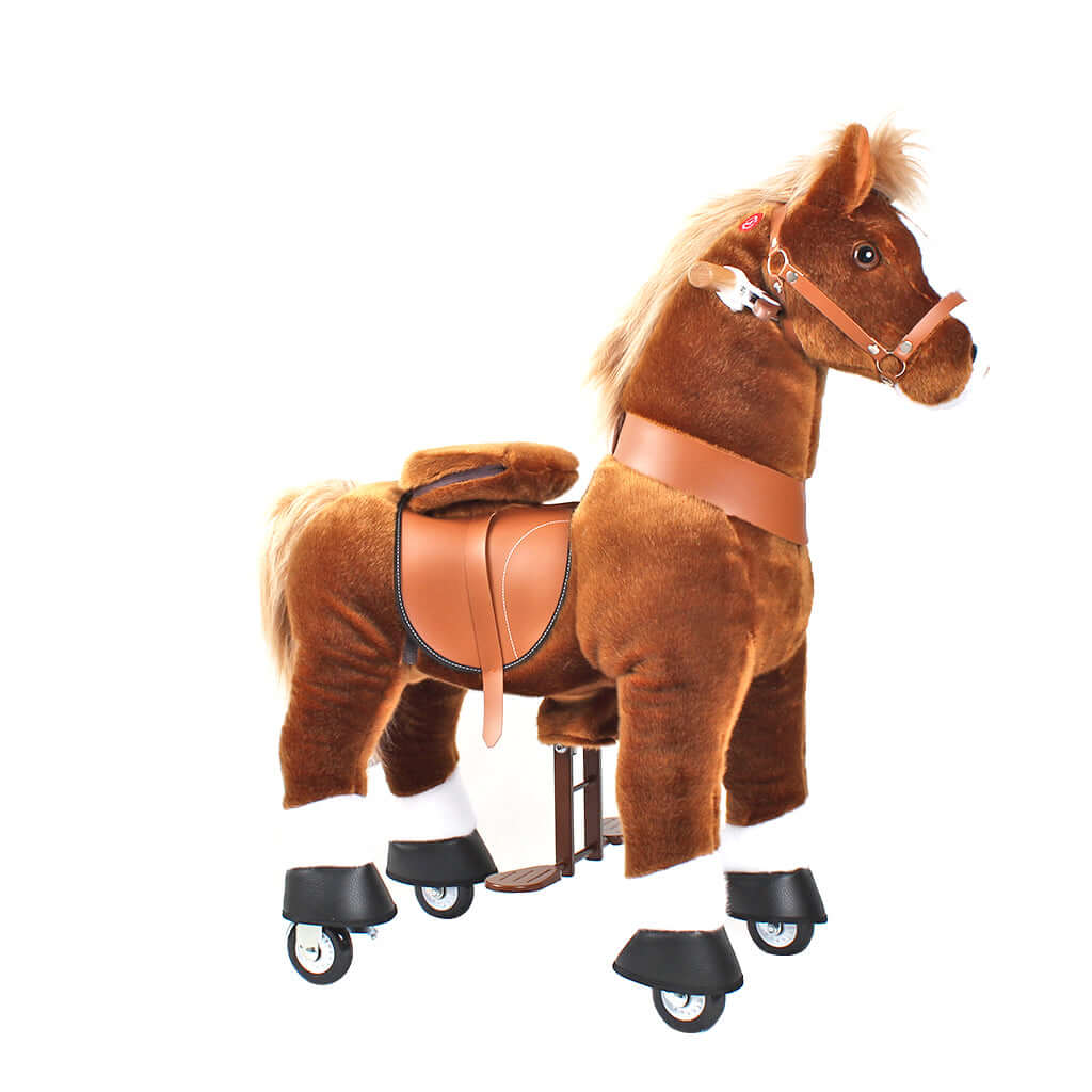 Model U Ride‑On Pony Toy Riding Horse Age 4‑7 Brown