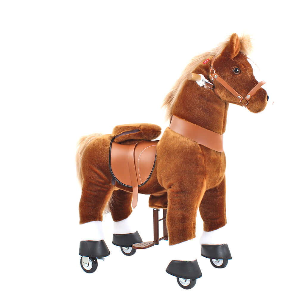Model U Ride‑On Pony Toy Riding Horse Age 4‑7 Brown