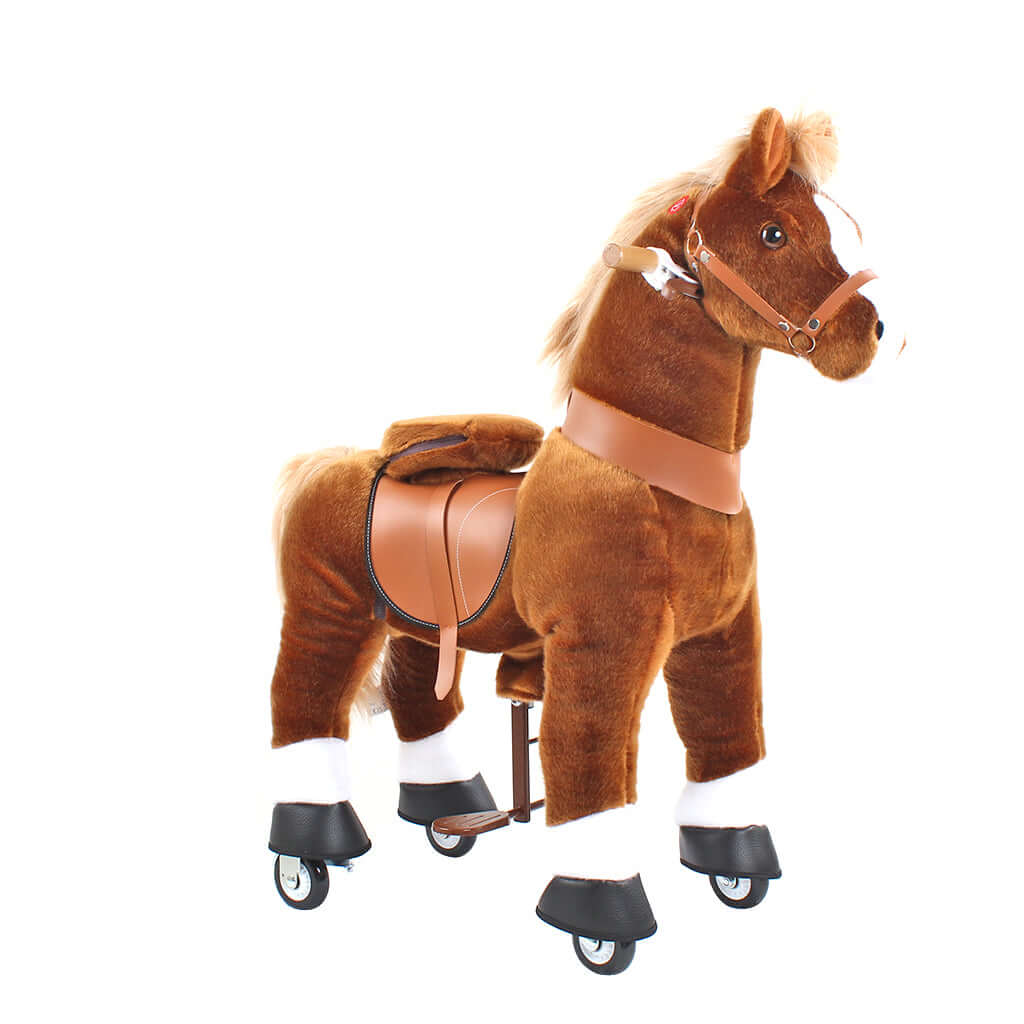 Model U Ride‑On Pony Toy Riding Horse Age 4‑7 Brown