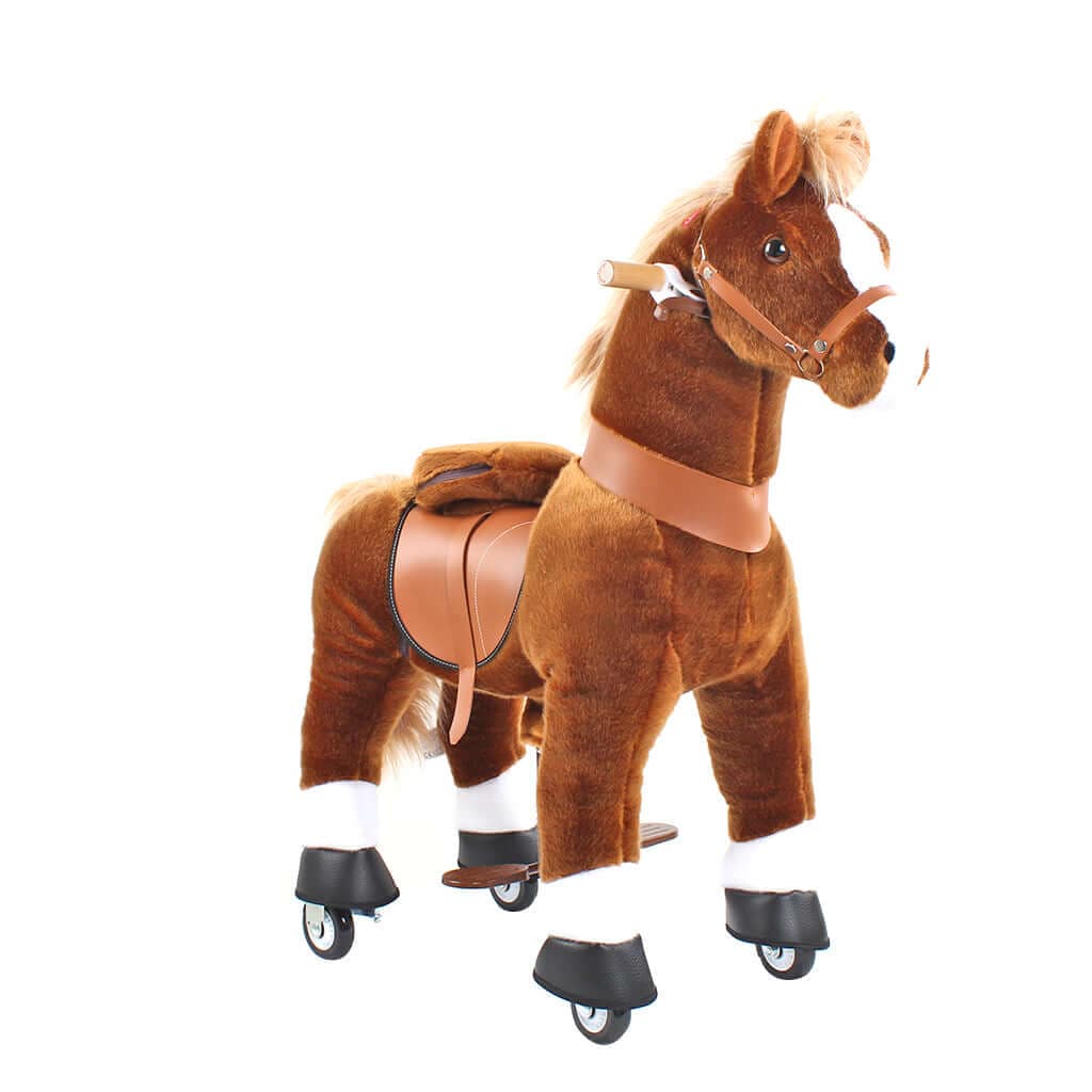 Model U Ride‑On Pony Toy Riding Horse Age 4‑7 Brown