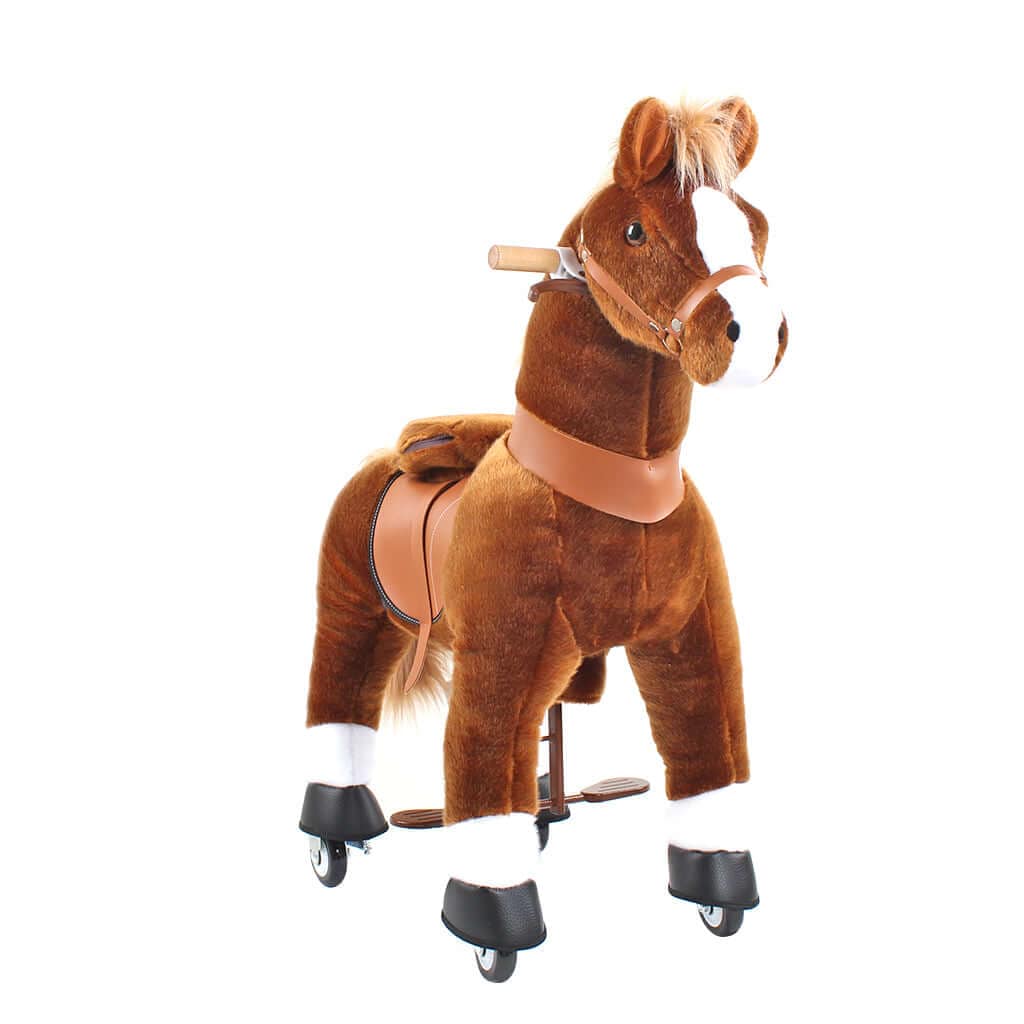 Model U Ride‑On Pony Toy Riding Horse Age 4‑7 Brown