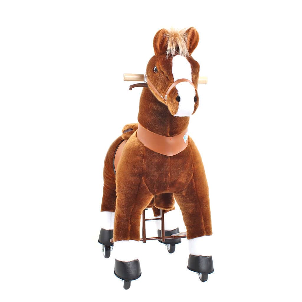 Model U Ride‑On Pony Toy Riding Horse Age 4‑7 Brown