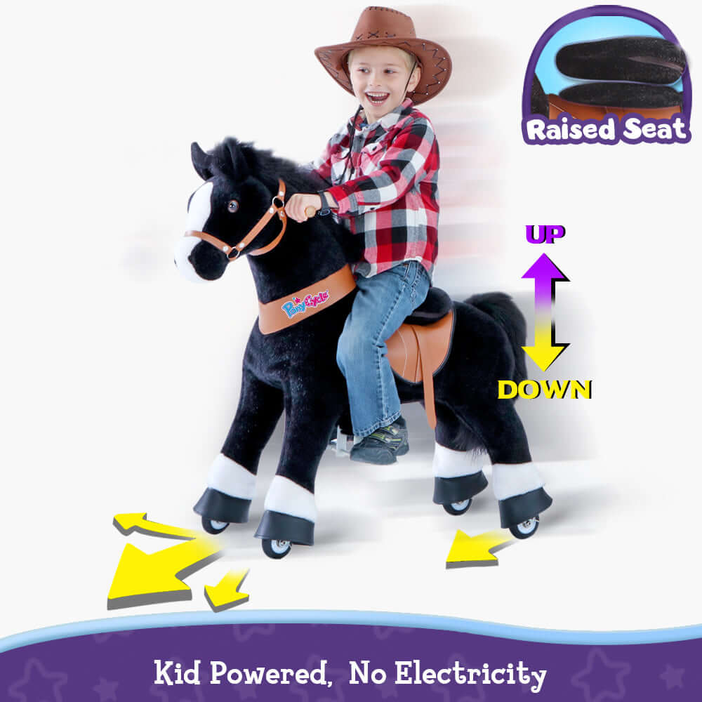 Model U Horse Age 4-7 Black