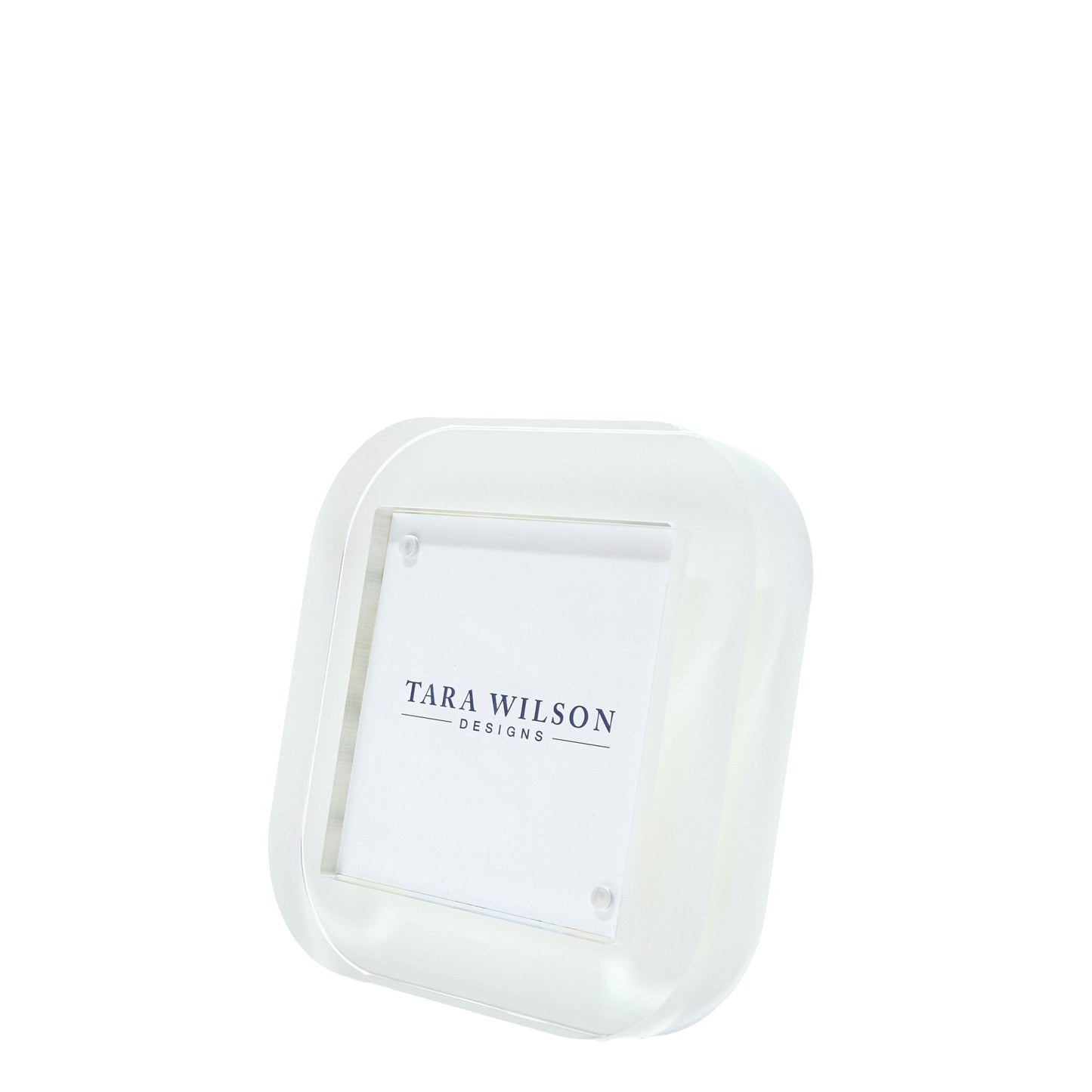 White Acrylic 4" x 4" Pop Frame