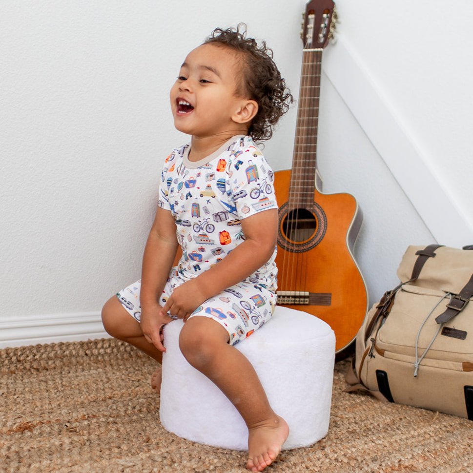 World Traveler Shorts PJs