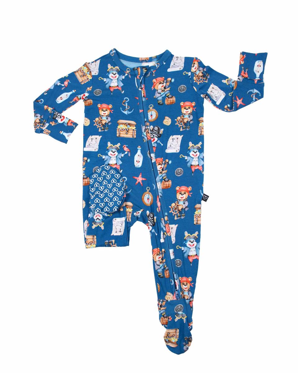 Miles Zippered Footie