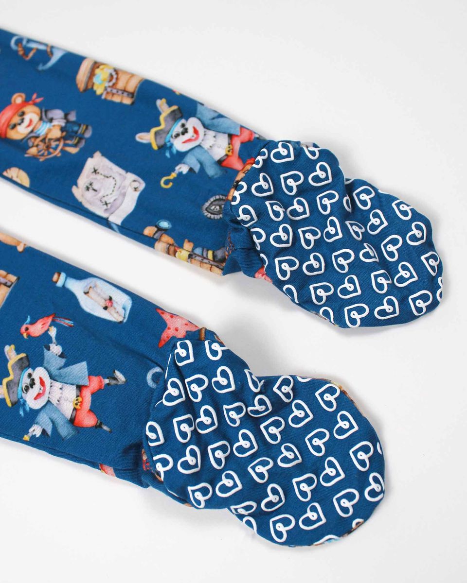 Miles Zippered Footie