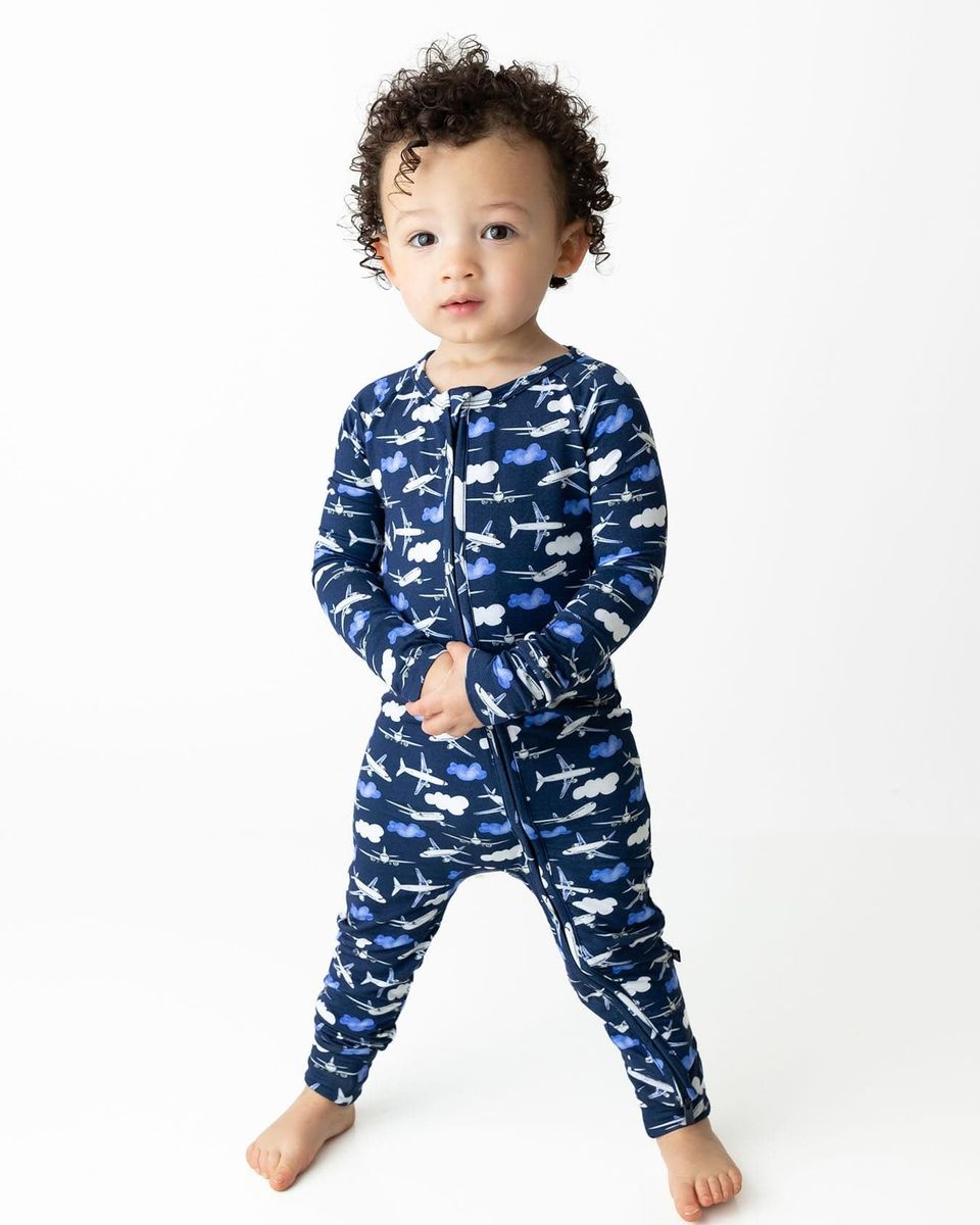 Airplane Poppy Convertible Romper