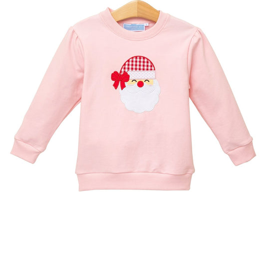 French Terry Pullover – Santa (Light Pink)