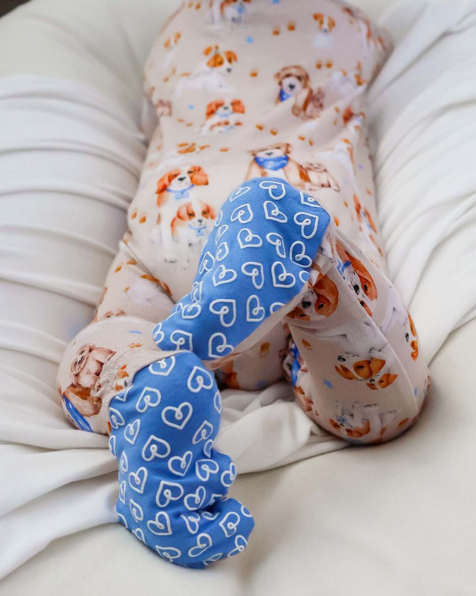 Bailey Zippered Footie
