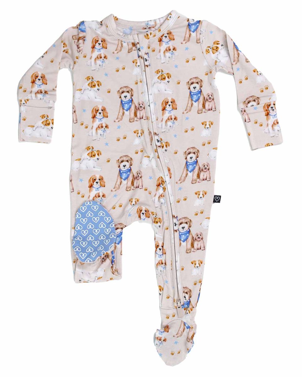 Bailey Zippered Footie