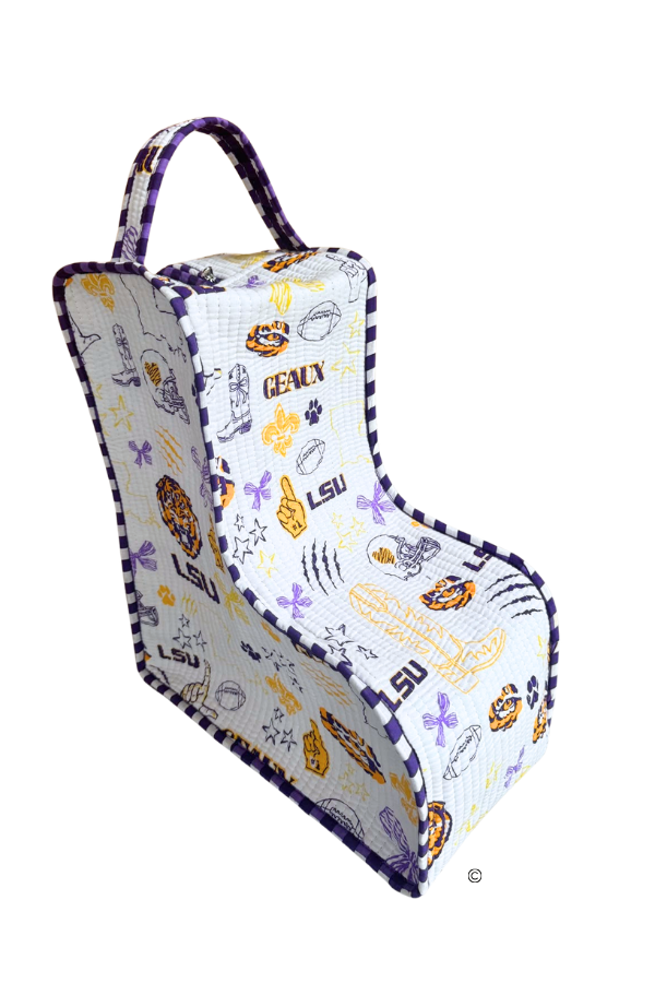 SC - ETA 9/30-10/14 LSU Boot Bag©