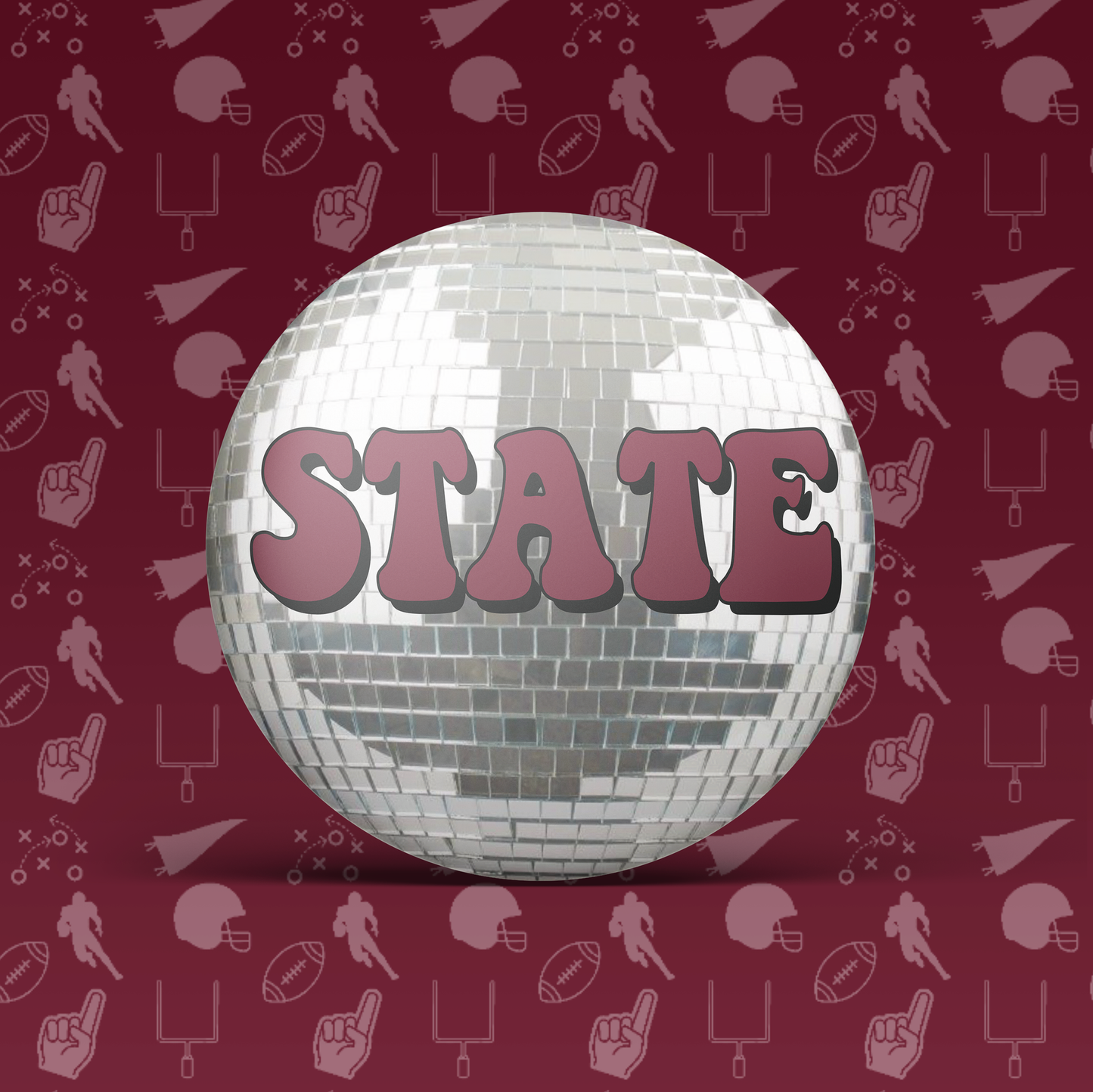State Disco Button