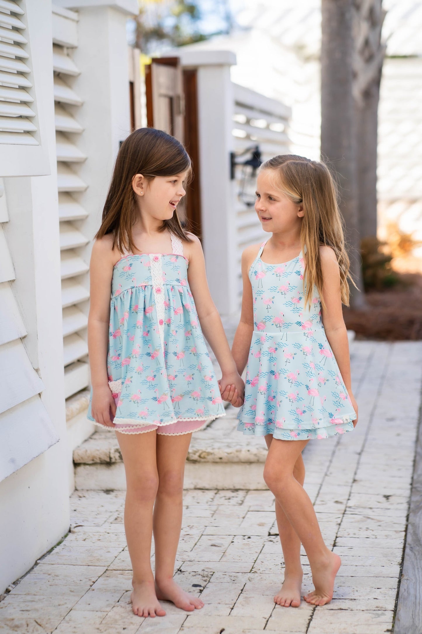 Pink Paradise Tunic Set