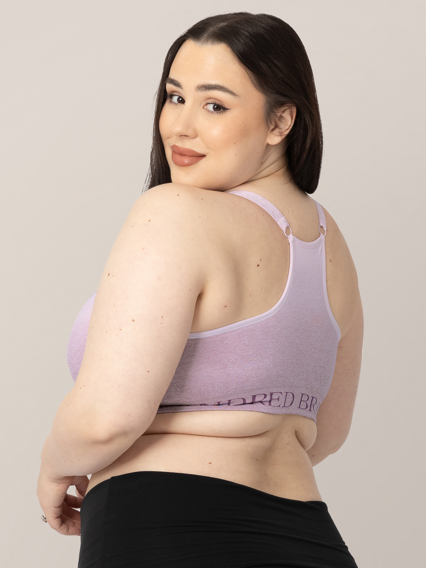 Sublime® Low Impact Pumping & Nursing Sports Bra | Ombre Purple