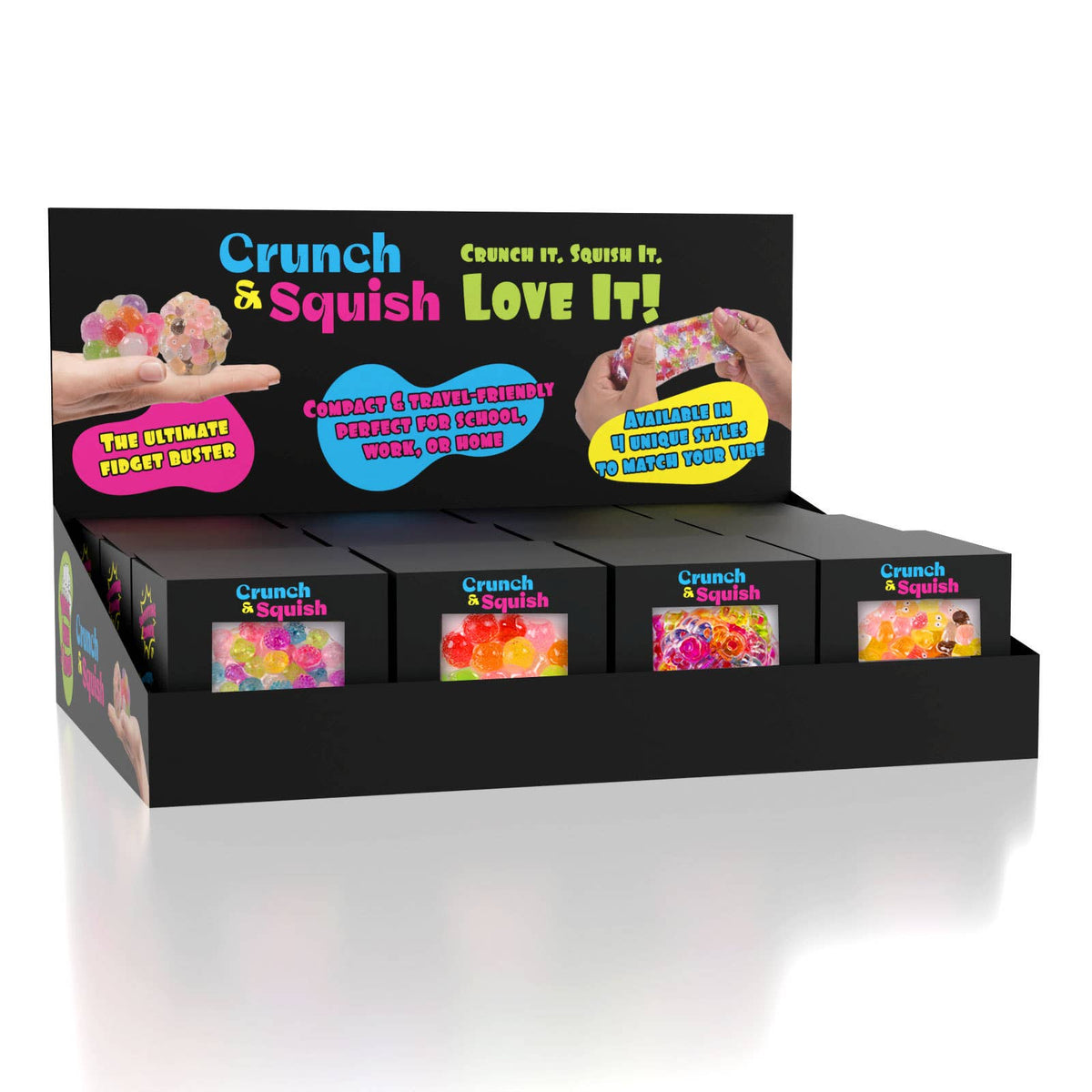 Crunch & Squish Candy Series Crunchy Squishy Stress Ball & Sensory Fidget Toy