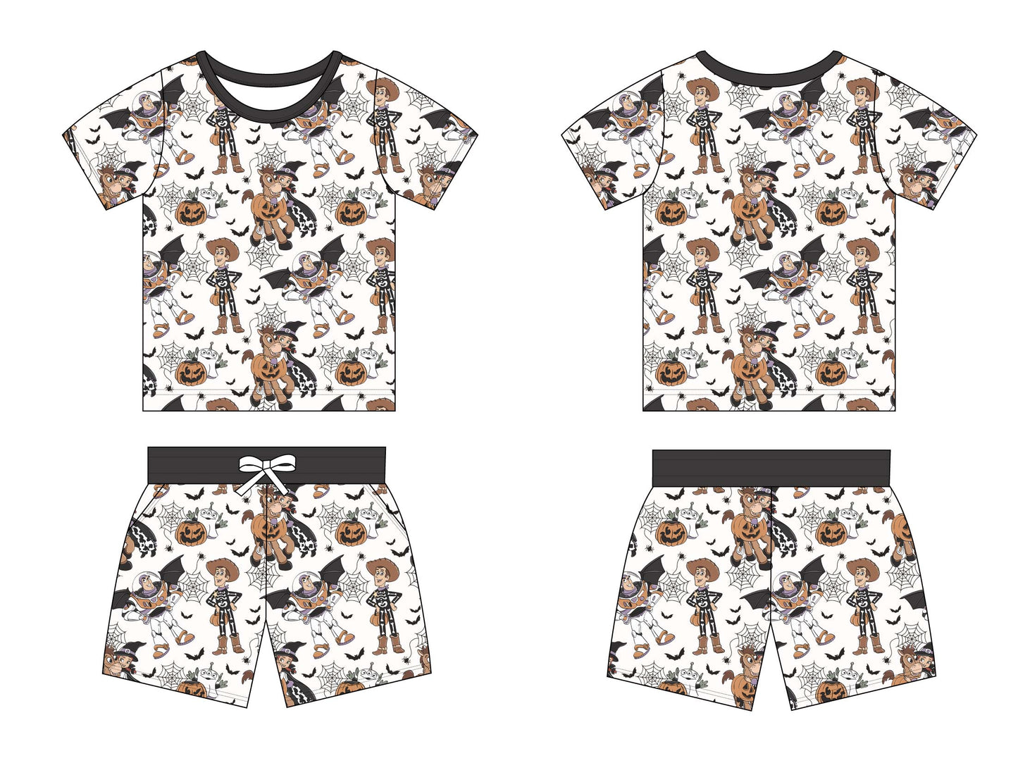 Howdy Boo - Pocket Short Set