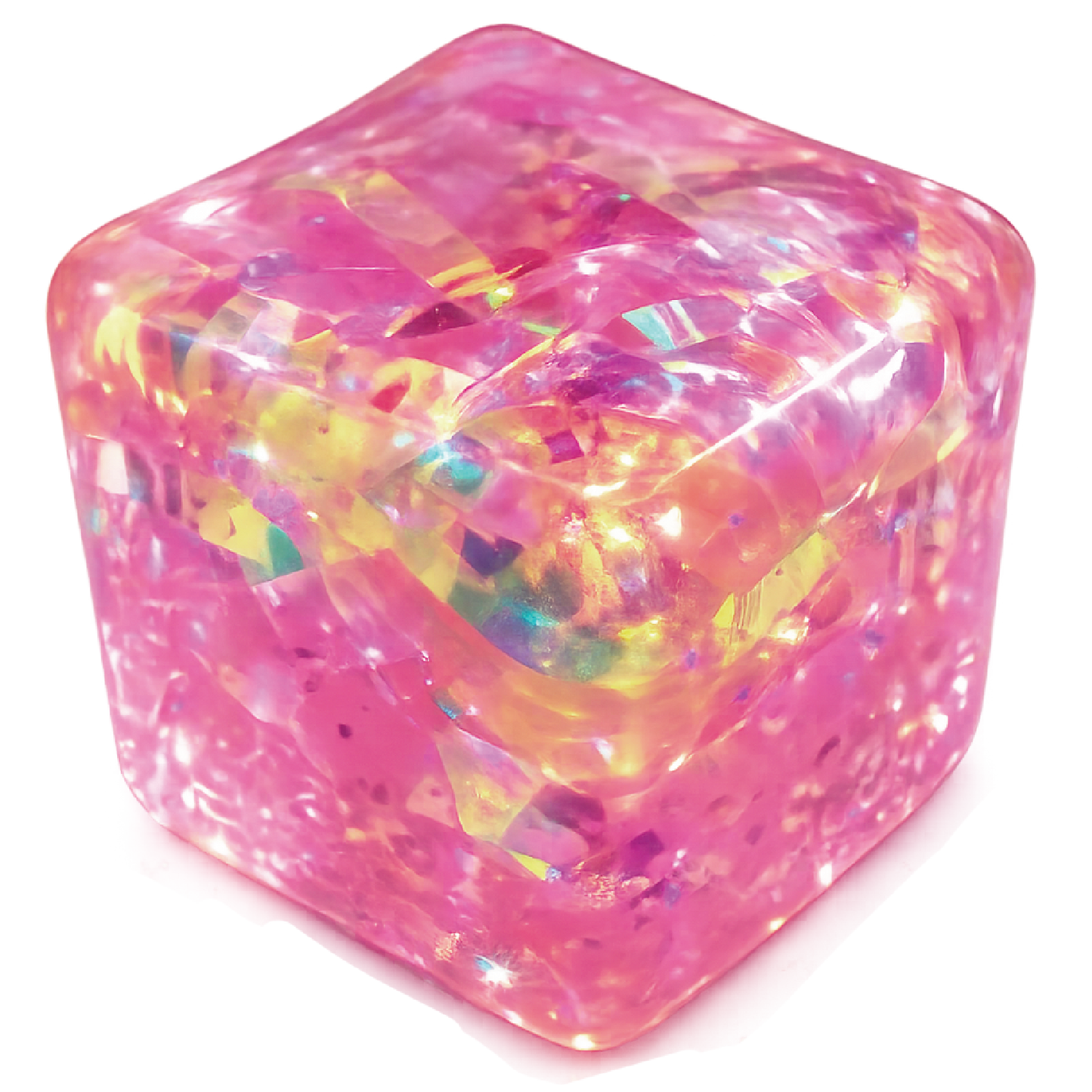 Fun Doh Squishy Charm Cube Sensory Fidget Toy – Assorted Styles