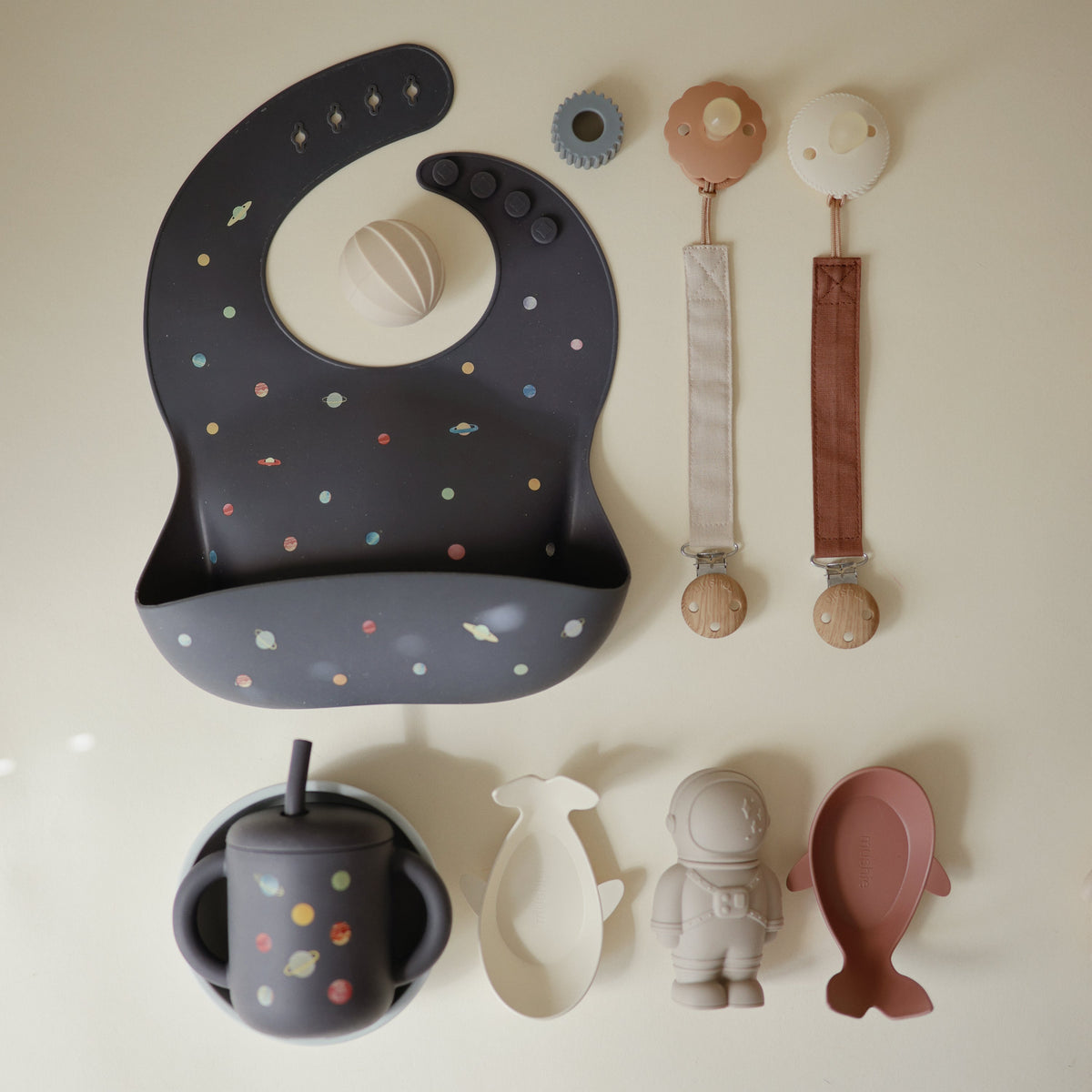 Silicone Training Cup + Straw