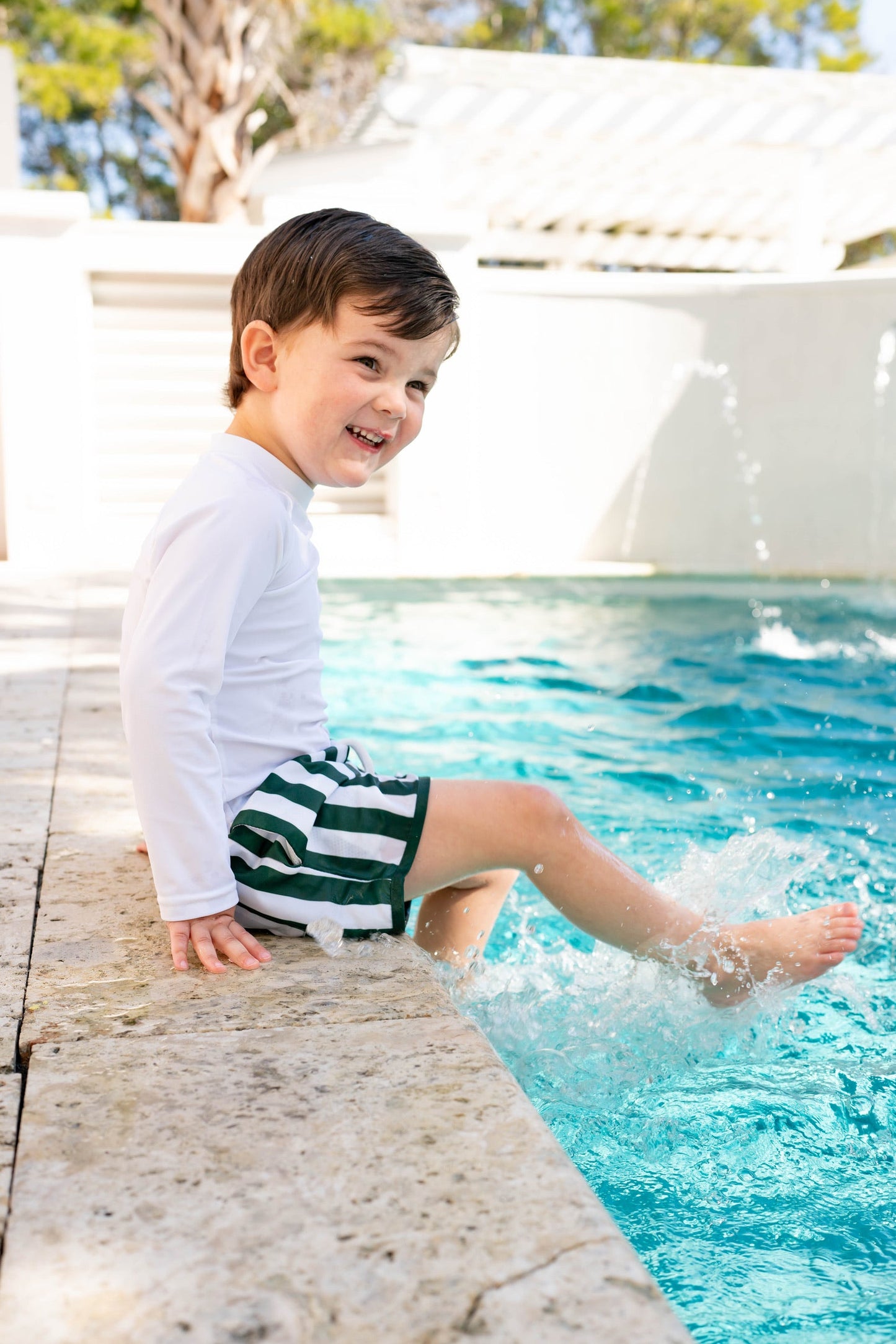 White Unisex Rashguard