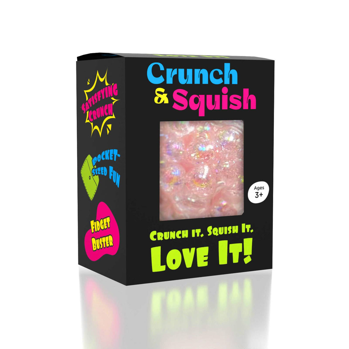 Crunch & Squish Crunchy Squishies® Stress Ball & Sensory Fidget Toy – Choose Your Style