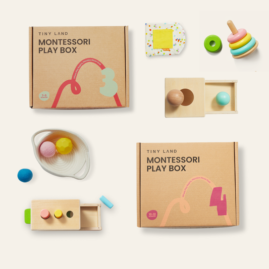 Tiny Land® Montessori Early Skills Baby Set（7–12 months）