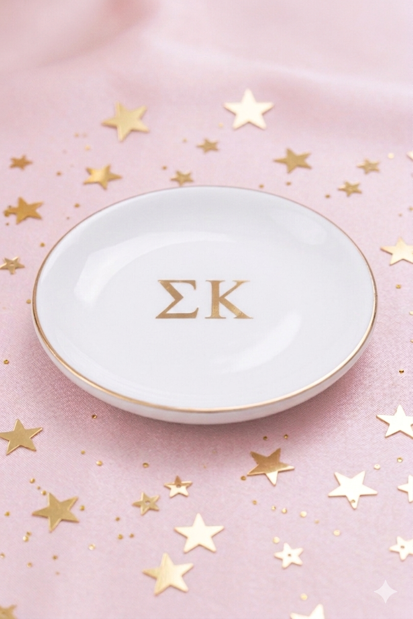 SC - ETA 4/22 - Sigma Kappa Jewelry Dish