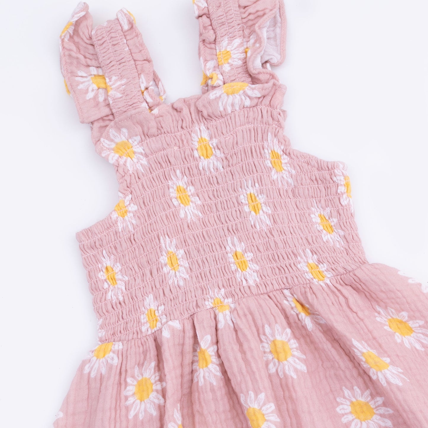 Caitlynâ€™s Daisy - Smocked Sundress with Bloomer