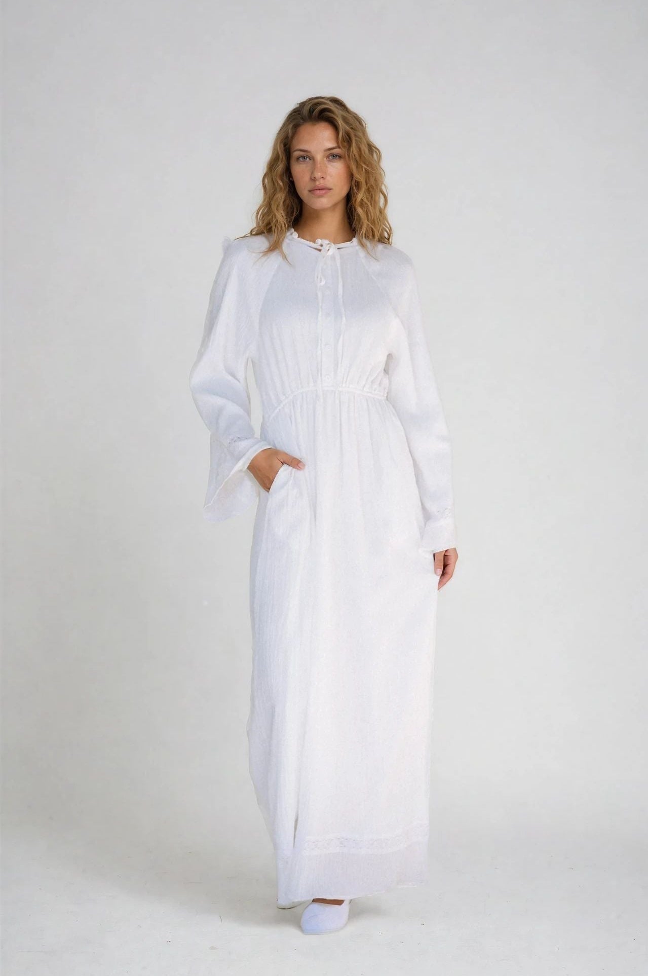 Layla LDS Temple Dress