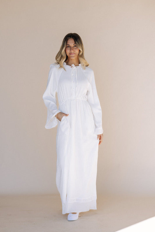 Layla LDS Temple Dress