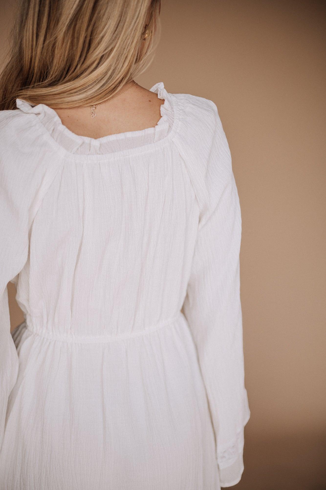 Layla LDS Temple Dress