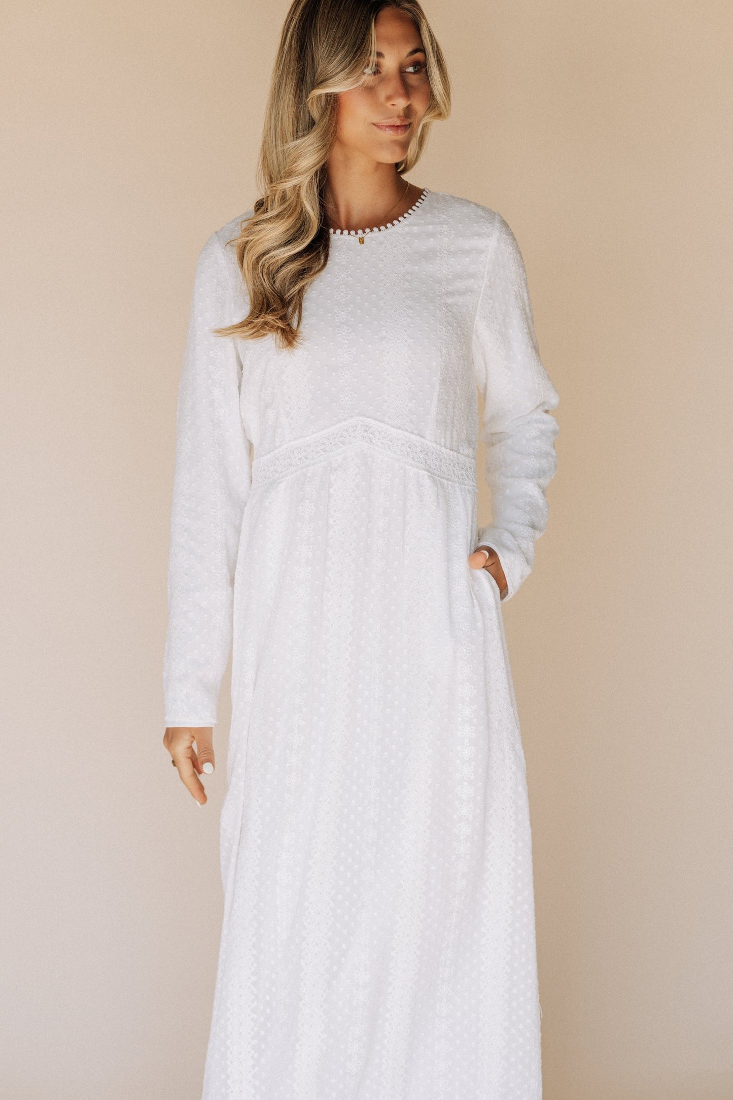 Zoey LDS Temple Dress